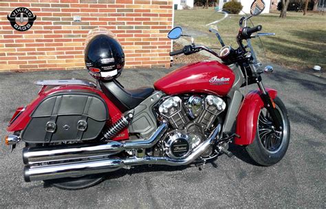 blue indian motorcycle with saddle bags replica|indian motorcycle saddlebags.